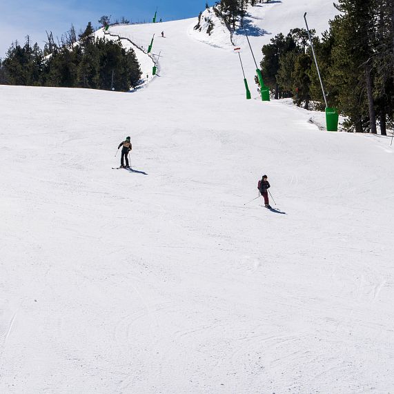 Esquí i surf de neu a Pal Arinsal